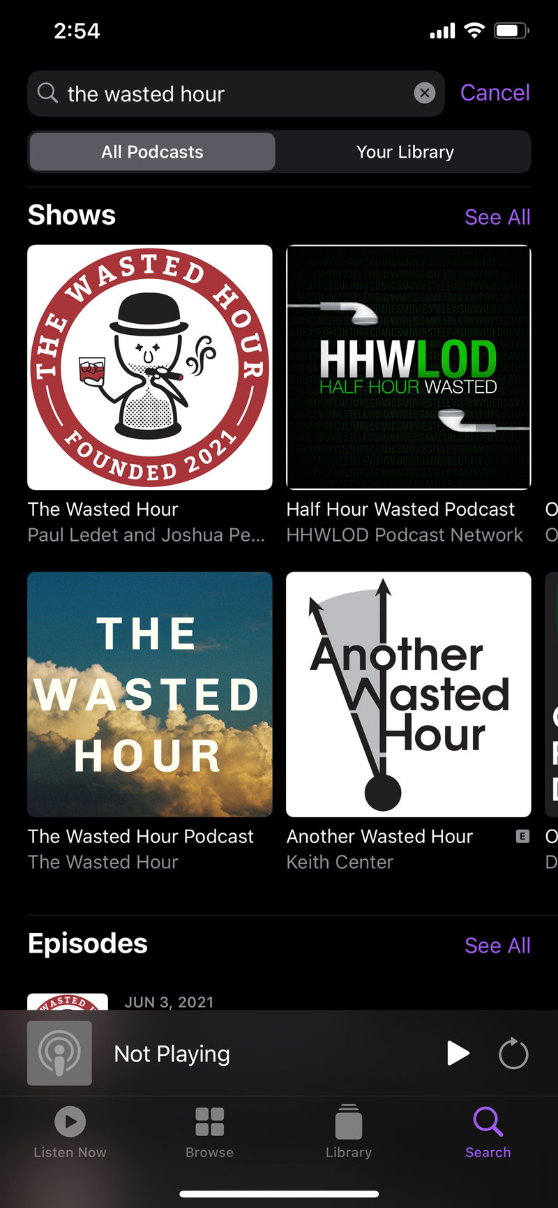 podcast tiles